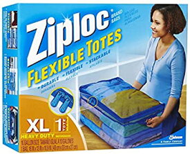 【中古】【輸入品・未使用】Ziploc FLEXIBLE TOTES XL1