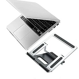 【中古】【輸入品・未使用】ノートパソコンスタンド 換気 調節可能 コンピューターホルダー デスクトップノートブックホルダー MacBook Air Pro Dell XPS対応 最大13~16イン