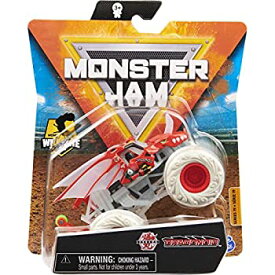【中古】【輸入品・未使用】Monster Jam 2021 スピンマスター 1:64 ダイカスト モンスタートラック ウィーリーバー付き 空気エレメントトラック ドラゴノイド