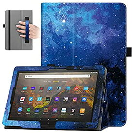 【中古】【輸入品・未使用】Famavala フォリオケースカバー 10.1インチ Fire HD 10 / Fire HD 10 Plus タブレット用 [第11世代 2021年発売] (BlueSky)