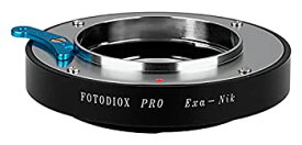 【中古】【輸入品・未使用】Fotodiox Pro Lens Mount Adapter Compatible with Exakta, Auto Topcon Lenses to Nikon F-Mount Cameras