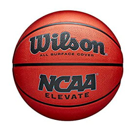 【中古】【輸入品・未使用】WILSON NCAA エレベート バスケットボール サイズ7~29.5インチ オレンジ