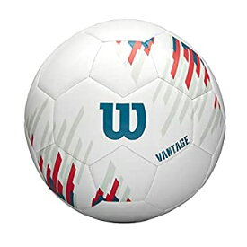 【中古】【輸入品・未使用】ウィルソン NCAA ヴァンテージ サッカーボール - サイズ 4、ホワイト/ティール