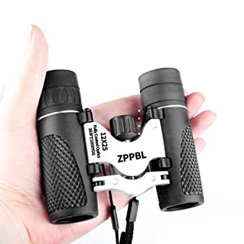 【輸入品・未使用】ZPPBL12X25 折りたたみ式コンパクトハイパワー双眼鏡 子供大人用 クリアローライトビジョン 防水双眼鏡 バードウォッチング、旅行、ハンティングのサムネイル