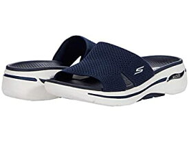 【中古】【輸入品・未使用】Skechers Go Walk Arch Fit Knit Slide Navy 7 B (M)