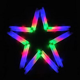 【中古】【輸入品・未使用】Glow Sticks バルク - 36個 LEDフォームスティック 暗闇で光るパーティー用品 3モード カラフルな点滅ライトアップおもちゃ パーティー コンサー