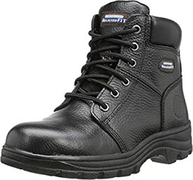 【中古】【輸入品・未使用】Skechers for Work レディース ワークシャー ペリル スチール つま先ブーツ US サイズ: 8 Wide カラー: ブラック