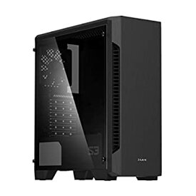 【中古】【輸入品・未使用】Zalman S3 TG ATX ミッドタワー PCケース 強化ガラス付き 3 x 取り付け済み Zalman120mm ファン (最大8ファン) メタル仕上げ ブラック