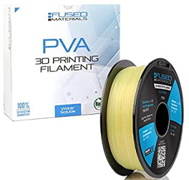 【中古】【輸入品・未使用】溶融材料 PVA 3D プリンターフィラメント、1.75mm、1kg ロール - 溶性フィラメント - 3Dプリンターおよび3Dペン用水溶性フィラメント