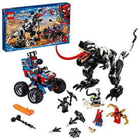 【中古】【輸入品・未使用】LEGO Marvel Spider-Man Venomosaurus Ambush 76151 Building Toy with Superhero Minifigures; Popular Holiday and Birthday Present for Kids