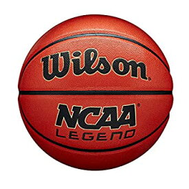 【中古】【輸入品・未使用】Wilson NCAA レジェンドバスケットボール - サイズ 5-27.5インチ オレンジ
