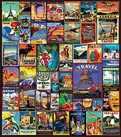 【中古】【輸入品・未使用】White Mountain Puzzles Travel The World Jigsaw Puzzle (550 Piece) by White Mountain Puzzles