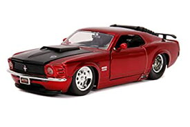 【中古】【輸入品・未使用】Bigtime Muscle 1:24 1970 Ford Mustang Boss 429 Die-cast Car Candy Red, Toys for Kids and Adults