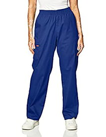 【中古】【輸入品・未使用】Dickies Women's Petite EDS Signature Scrubs Missy Fit Pull-On Cargo Pant, Galaxy Blue, XX-Large/Petite