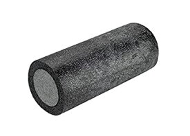 【中古】【輸入品・未使用】CanDo 2-Layer Round Foam Roller - 6" x 15" - Black - Extra-Firm