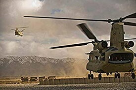 【中古】【輸入品・未使用】Posterazzi ポスタープリントコレクション アメリカ陸軍 CH-47 チヌークヘリコプター アフガニスタンストックトレックのイメージ (17 x 11) マル