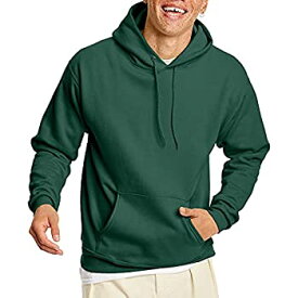【中古】【輸入品・未使用】Hanes F170 Ultimate Cotton Pullover Adult Hoodie Sweatshirt Size Extra Large, Deep Forest Green