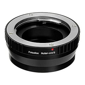 【中古】【輸入品・未使用】Fotodiox レンズマウントアダプター Rolleiflex SL35 (Rollei 35mm SLR) QBM Voigtlander VSL レンズ MFT (Micro 4/3 Four Thirds) マウント ミ