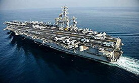 【中古】【輸入品・未使用】Posterazzi ポスタープリントコレクション 航空機キャリア Uss Nimitz Is Underway in the Arabian Gulf Stocktrek イメージ (17 x 11) マルチカ