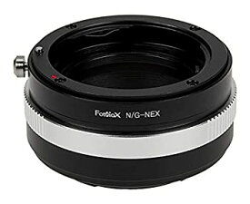 【中古】【輸入品・未使用】Fotodiox レンズマウントアダプター - Nikon Nikkor Fマウント Gタイプ D/一眼レフレンズ - Sony Alpha Eマウント ミラーレスカメラボディ