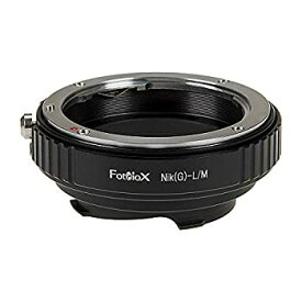 【中古】【輸入品・未使用】Fotodiox レンズマウントアダプター Leica 6ビット Mコーディング付き - Nikon Nikkor Fマウント Gタイプ D/SLRレンズ - Leica Mマウントレンジ