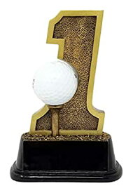 【中古】【輸入品・未使用】Decade Awards ゴルフホールインワン トロフィー ゴルフトーナメントアワード 高さ6インチ 彫刻プレート