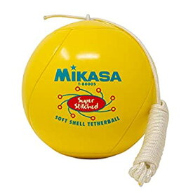 【中古】【輸入品・未使用】Mikasa Soft Shell Tetherball, Cushioned Cover Tether Ball With- Rope-Yellow