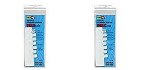 【中古】【輸入品・未使用】(2 Packs) - Redi-Tag Write-On Index Tabs, Permanent Adhesive, 1.1cm x 2.5cm, Bulk Packed, 416 tabs Per Pack, White (31010), 2 Packs