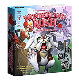 【中古】【輸入品・未使用】Wonderland Rush | ファミリーボードゲーム | 大人と子供用 ボードゲーム | アドベンチャーボードゲーム | 対象年齢8歳以上 | 2~4人用 | 平均プ