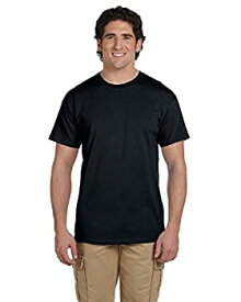 【中古】【輸入品・未使用】ヘインズ メンズ EcoSmart T シャツ 6?枚入りパック US サイズ: Large カラー: ブラック