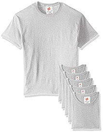 【中古】【輸入品・未使用】ヘインズ メンズ EcoSmart T シャツ 6?枚入りパック US サイズ: X-Large カラー: グレイ