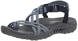 【中古】【輸入品・未使用】Skechers Women's Reggae-IRIE MON Sport Sandal, Navy/Blue, 9