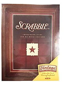 【中古】【輸入品・未使用】Parker Brothers Vintage Game Collection Wooden Book Box Scrabble