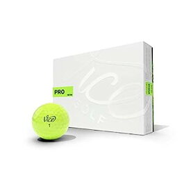 【中古】【輸入品・未使用】Vice Golf PRO 2020 | ゴルフボール12個 | 特徴: 3ピースキャストウレタン 最大コントロール ハイショートゲームスピン | その他の色: ネオンレ