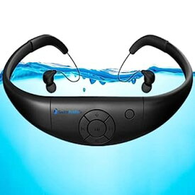 【中古】【輸入品・未使用】Swimaudios 防水MP3プレーヤー 水泳用 IPX8 8GB 水中MP3音楽プレーヤー 水泳 ランニング ウォータースポーツ用 (ブラック)