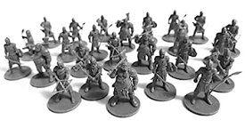 【中古】【輸入品・未使用】DRUNK'N DRAGON DND Guards Minis 25 ファンタジーミニチュア 卓上/ダンジョンズ/ドラゴンズ ロールプレイングゲーム - バルクミニ未塗装 - フィ