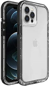 【中古】【輸入品・未使用】LifeProof ネクストシリーズケース iPhone 12 Pro Max専用 - 非小売パッケージ - ブラッククリスタル(クリア/ブラック)