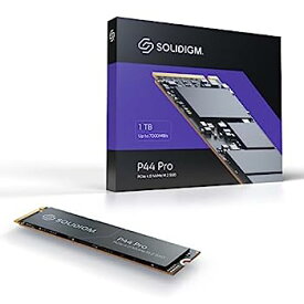 【中古】【輸入品・未使用】Solidigm? P44 Proシリーズ 1TB PCIe GEN 4 NVMe 4.0 x4 M.2 2280 3D NAND 内蔵ソリッドステートドライブ 読み取り/書き込み速度最大7000MB/秒/