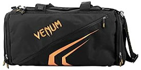 【中古】【輸入品・未使用】VENUM スポーツバッグ TRAINER LITE EVO SPORTS BAGS (ブラック×ゴールド)