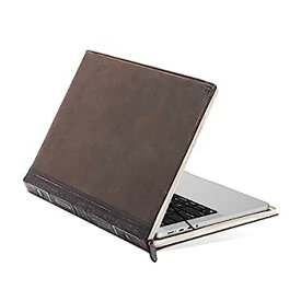 【中古】【輸入品・未使用】Twelve South BookBook V2 for 14 inch M1 MacBook | フルグレインレザーを使用したヴィンテージな洋書スタイルのブック型ケース。書類ポケット