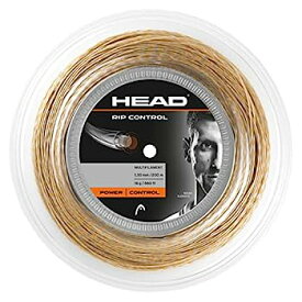 【中古】【輸入品・未使用】HEAD RIP Control 17 テニスストリング 200m/660フィート リール ゴールド
