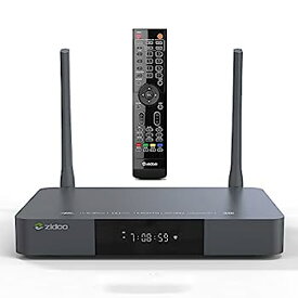 【中古】【輸入品・未使用】zidoo Z9X 4K HDRメディアプレーヤー 4K Android TVボックス Android 9.0 OS ヘキサコア 64ビットプロセッサー 2G+16G VS10画質エンジン HDR10+M