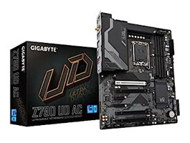 【中古】【輸入品・未使用】GIGABYTE Z790 UD AC (LGA 1700/ Intel Z790/ ATX/ DDR5/ Triple M.2/ PCIe 5.0/ USB 3.2 Gen2X2 Type-C/Intel Wi-Fi/ 2.5GbE LAN/PCIe EZ-ラッ