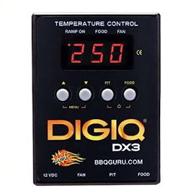 【中古】【輸入品・未使用】DigiQ DX3 BBQ 温度コントローラー デジタル肉温度計 大きな緑卵 Kamado Joe ウェバー セラミックグリル用