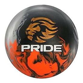 【中古】【輸入品・未使用】Motiv Pride ボーリングボール オレンジ/ブラック/シルバー 12ポンド