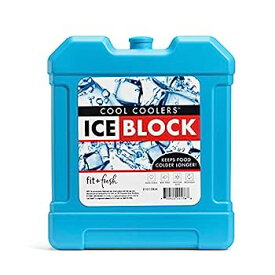 【中古】【輸入品・未使用】Fit + Fresh Coolers 冷凍庫アイスブロック ランチボックス ビーチバッグ クーラー ピクニックバスケット用 1パック