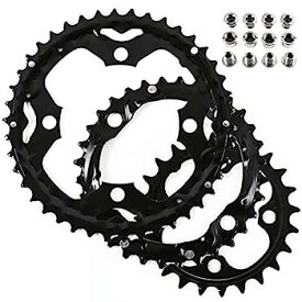 【中古】【輸入品・未使用】BUCKLOS 22/32/44t トリプルスピード MTB アルミニウム合金スクエアクランクセット