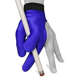 【中古】【輸入品・未使用】(Small) - Billiard Pool Cue GLOVE by Fortuna - Classic Two-coloured - For left hand - Blue/Black