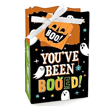 Big Dot of Happiness You've Been Booed ゴーストハロウィンパーティー記念品ボックス 12個セット