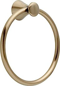 【中古】【輸入品・未使用】Delta Faucet 73846-cz Lahara Towel Ring, Champagne Bronze